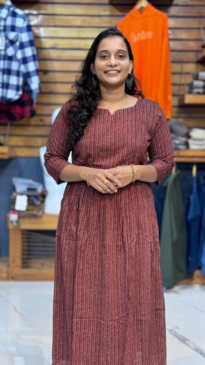 Rayon frock kurti - Image 2