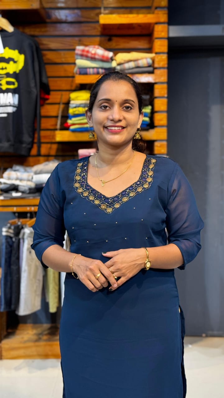georgette slitted kurti olgh402 - Image 2
